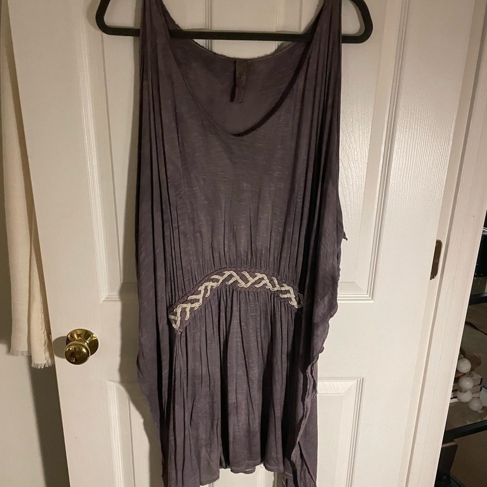 Free People Flowy Tie-dye top